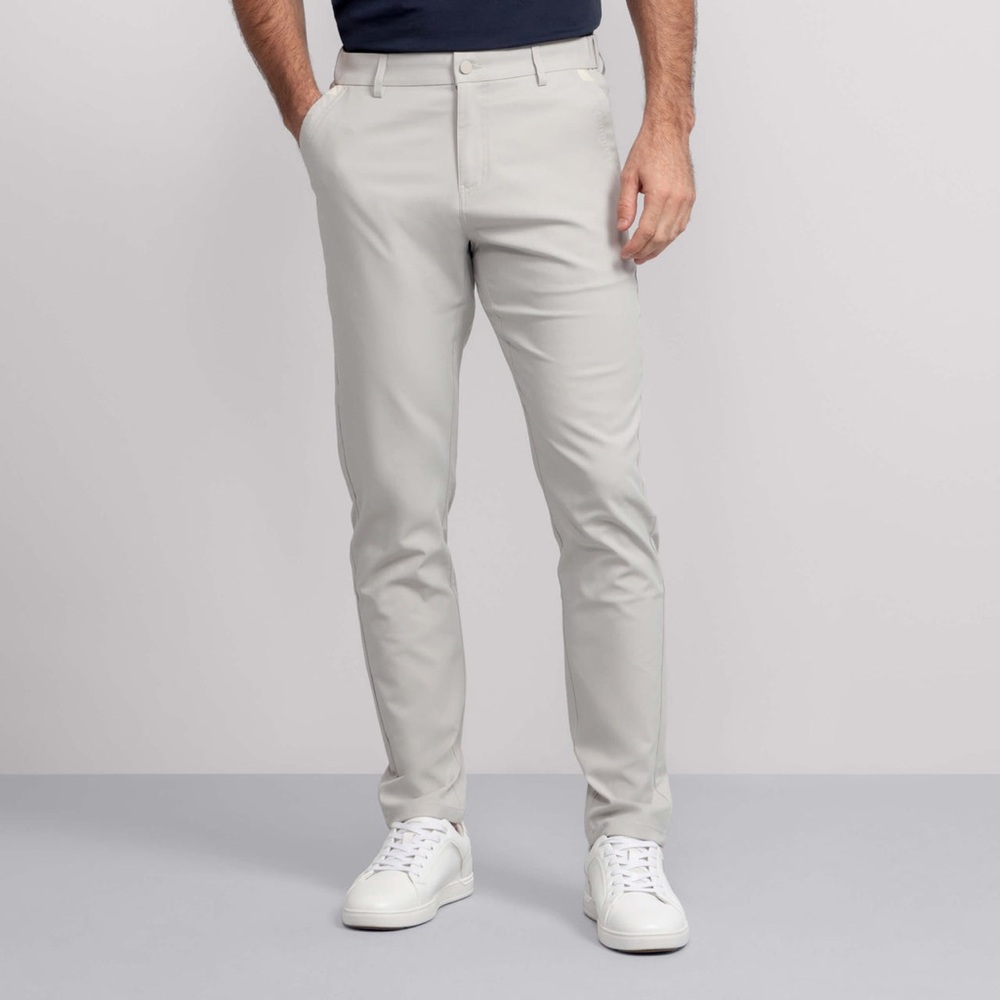 JACK ARCHER | Jetsetter Tech Pant Slim Fit in Sand Stone size 34x30